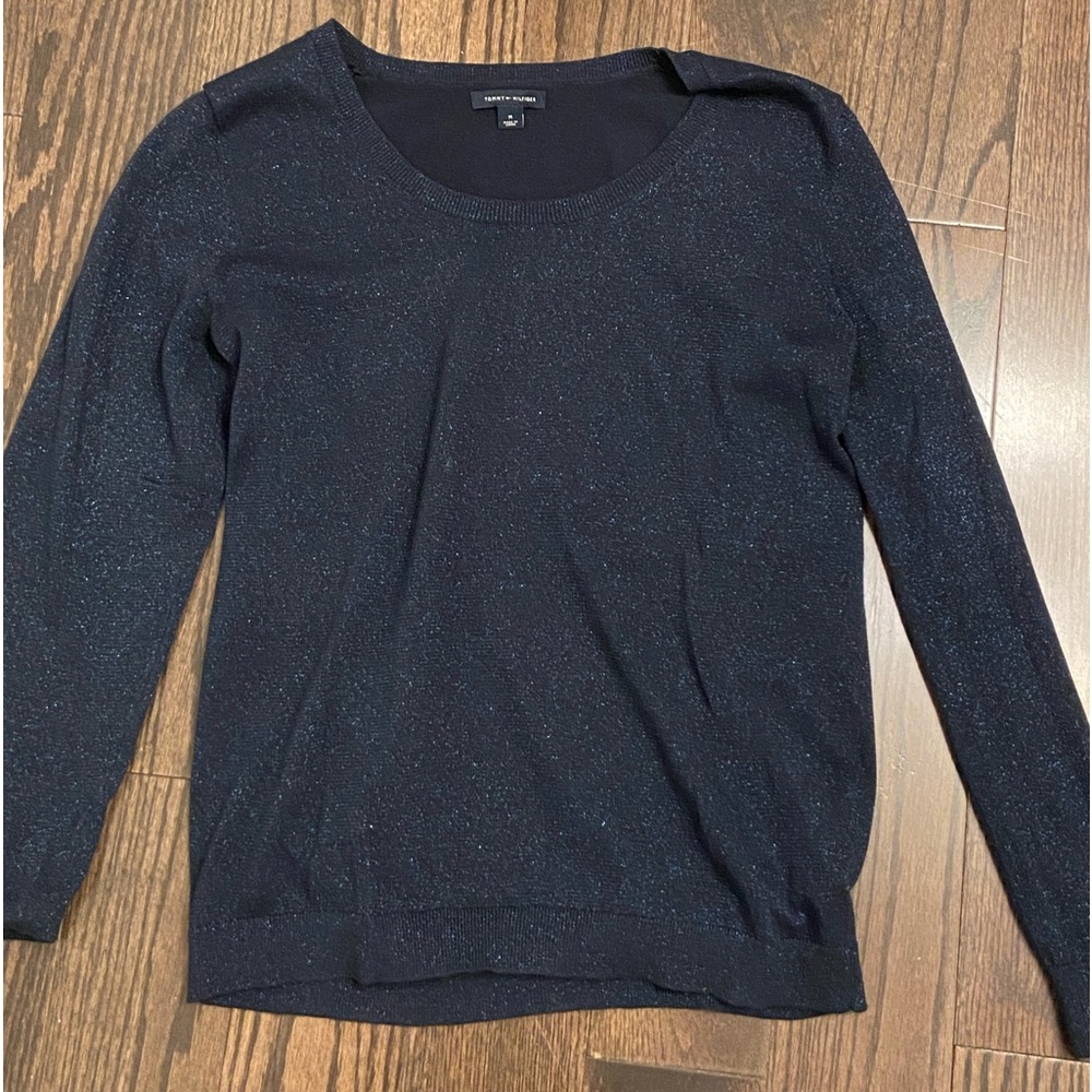 Tommy Hilfiger sweatshirt sparkly navy